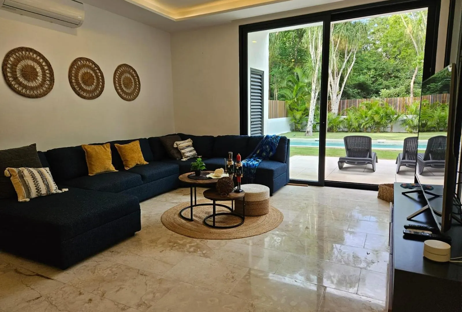 Hermosa Villa En Tulum Country Club Acceso A Playa Akumal Mexico